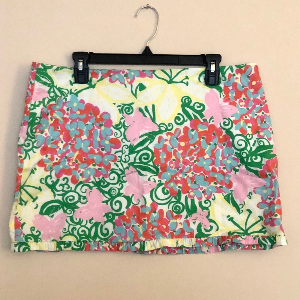 Lily Pulitzer floral skirt